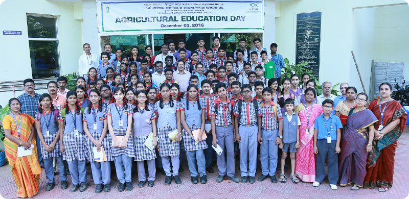 ICAR-CIBA, Chennai conducts ‘Agricultural Education Day’ programme - 3rd December 2016