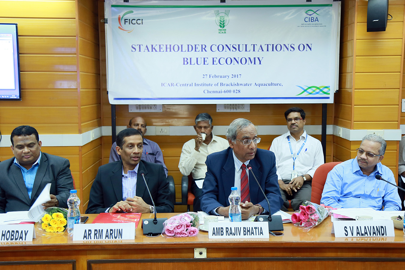 Industry stakeholder consultation on Blue economy: Jointly organised by FICCI and ICAR-CIBA, Chennai on 27th February 2017