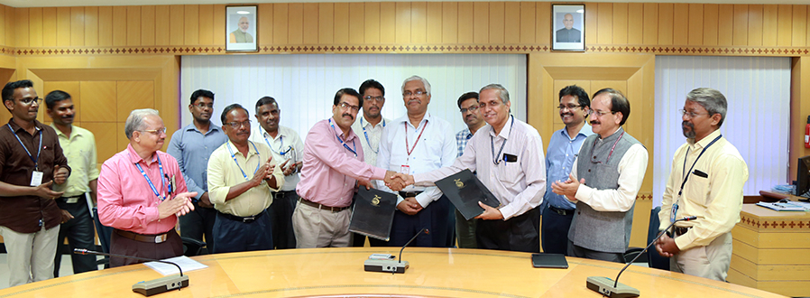 ICAR-CIBA Signs MoU with Ministry of Earth Sciences (ESSO)-NIOT at Chennai for technical partnership in the promotion of aquaculture in the country, on Tuesday September 25, 2018