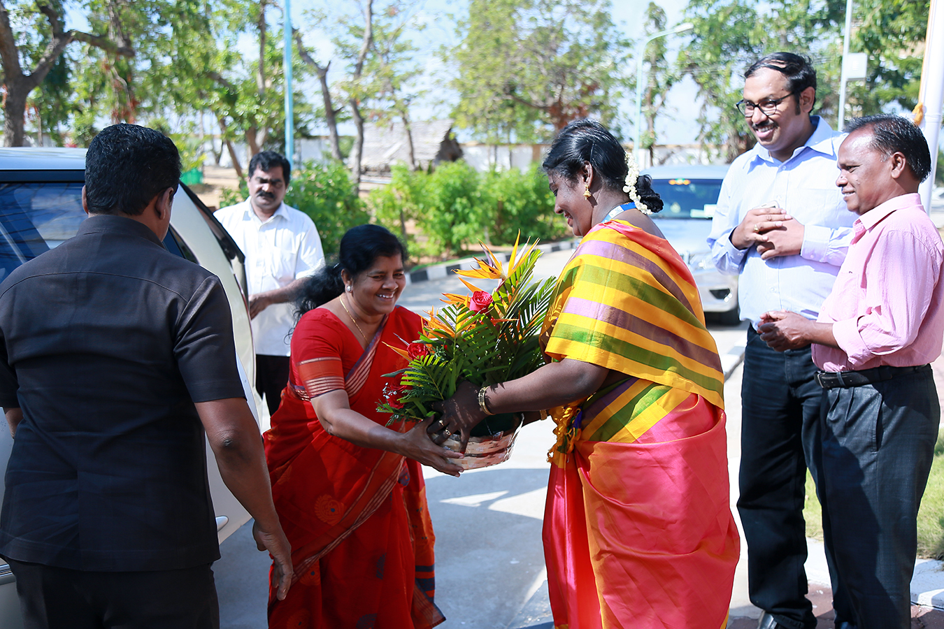 Smt. J. Mercykutty Amma, Honourable Minister of Fisheries , Govt. of Kerala visited ICAR- Central Institute of Brackishwater Aquaculture (CIBA), Chennai on 13th February, 2017