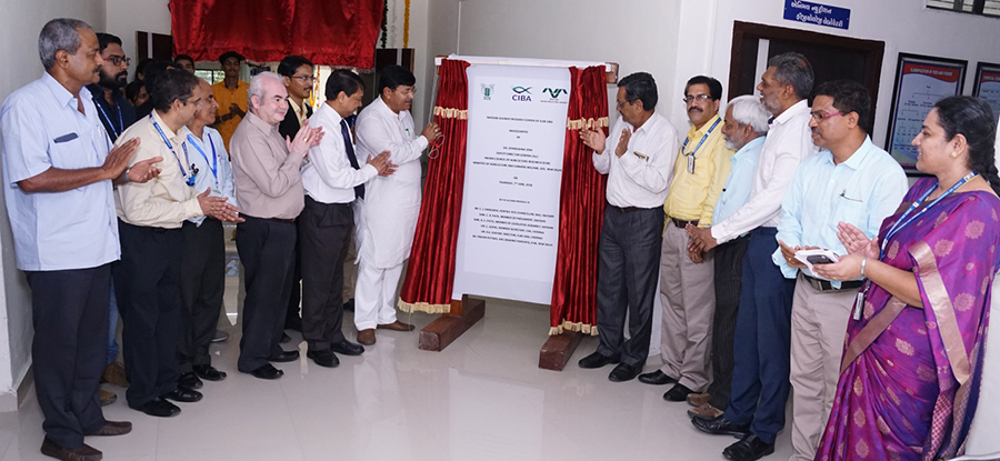 ICAR-CIBA inaugurated its first Aquaculture Research Center on the West Coast in Gujarat at the Navsari Agriculture University Campus - 7th June 18