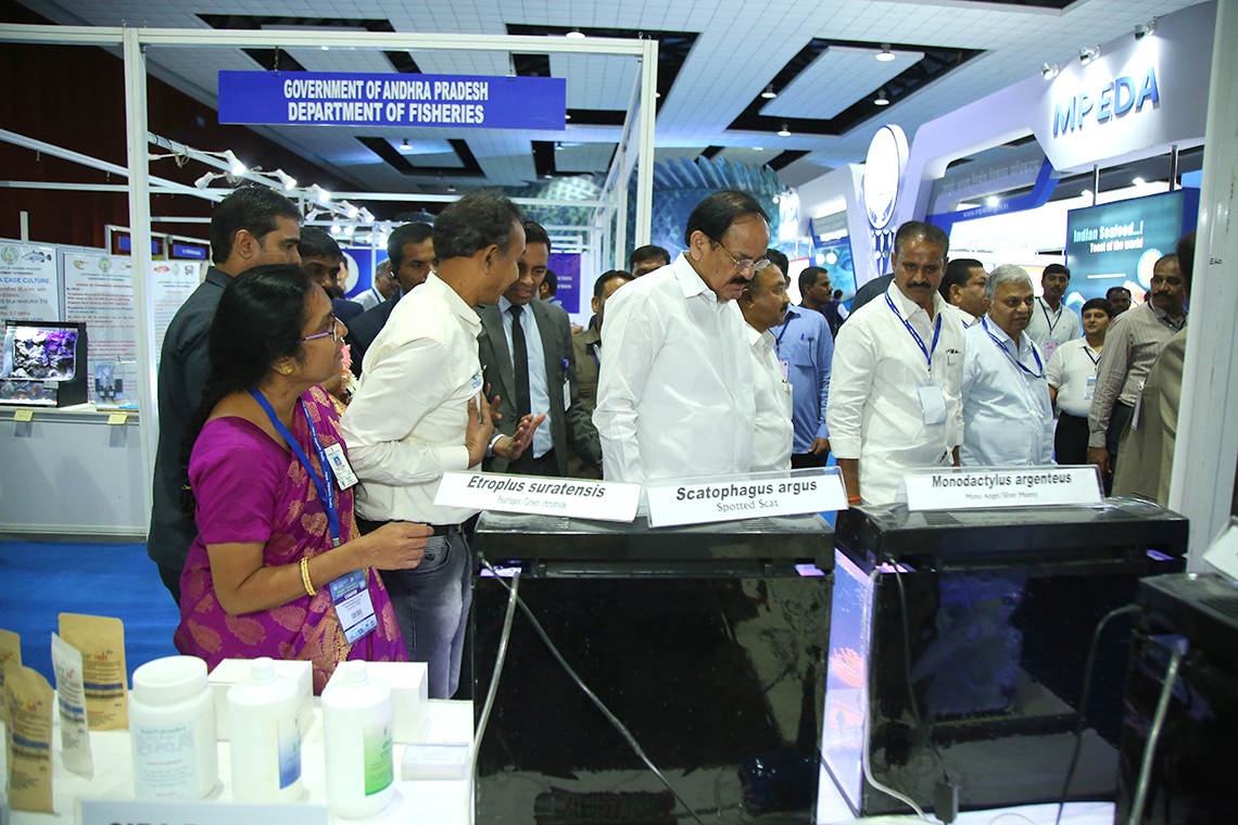 ICAR-CIBA Participated in the Aqua Aquaria -2019 and Exhibition held at Hyderabad