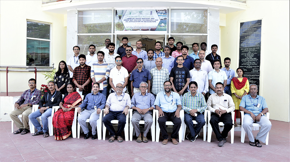 Hands-on Training Programme on ‘Biofloc based nursery and grow-out culture technology and its application in aquaculture’ Conducted ICAR-CIBA, Chennai