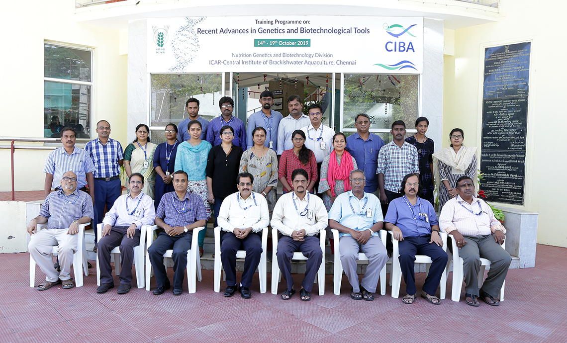 Hands on training programme on ‘Application of Recent Advances in Genetics and Biotechnological tools in Aquaculture’ conducted at ICAR- CIBA, Chennai