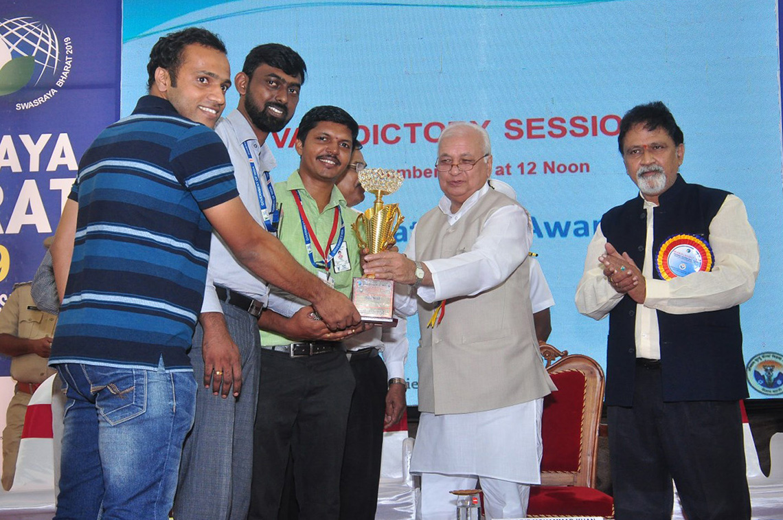 ICAR-CIBA wins “Best Stall Award” in the Swasraya Bharat-Kerala Science Fest 2019 and the exhibition enthuses young aquaculture enthusiasts and farmers
