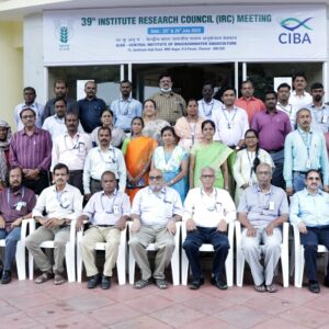 39th Institute Research Council (IRC) meeting of ICAR-CIBA was held during 25th-26th July 2022