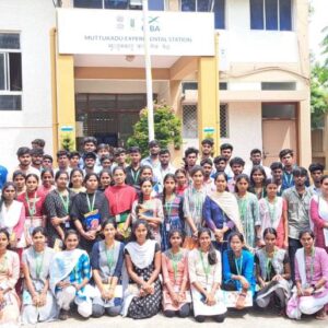 Exposure visit of horticultural students to Muttukadu Experimental Station of ICAR-CIBA