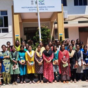 Exposure visit of post graduate students to Muttukadu Experimental Station of ICAR-CIBA