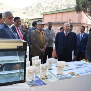 ICAR-CIBA participated in the exhibition conducted at the ICAR-Directorate of Coldwater Fisheries, Bhimtal, Nainital during 18-19 November, 2022