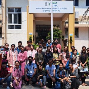 Students exposure visit to Muttukadu Experimental Station of ICAR CIBA