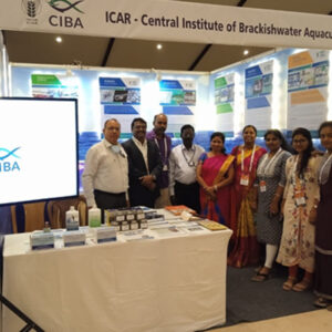 ICAR-CIBA participated in the exhibition conducted at the Global Conference on Gender in Aquaculture and Fisheries (GAF8) organized by ICAR-Central Institute of Fisheries Technology, Kochi during 21-23 November 2022