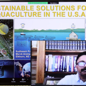 Eighth edition of ICAR- CIBA and SCAFI lecture series ‘Aquaculture without Borders’  “Sustainable solutions for Aquaculture in the USA” presented on 25th January, 2023