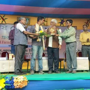 Kakdwip Research Centre (KRC) of ICAR-CIBA participated in the Krishi Mela at Sasya Shyamala Krishi Vigyan Kendra, West Bengal and bagged the best exhibition stall award