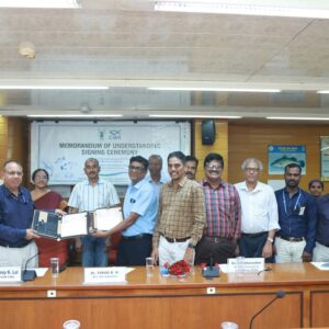 ICAR-CIBA inked MoU with Ms. Siri Industries, Karnataka under Make in India programme for consultancy services on production of indigenous fish feeds