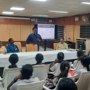 Awareness workshop on “Brackishwater Aquaculture” was conducted for school the students on 28.08.2023