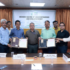 ICAR-CIBA inked MoU with Ms. Insectika Biotech Pvt. Ltd., Bhubaneswar for evaluating an alternate ingredient to fish meal protein in aqua feeds