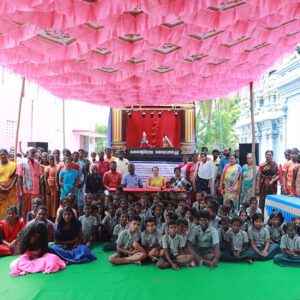 ICAR-CIBA conducted an awareness campaign through a “puppet show on brackishwater aquaculture and agro-based technologies based livelihood opportunities for the Schedule Tribes and Schedule Caste families