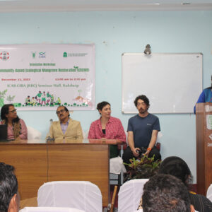 Workshop on Community Based Mangrove Restoration (CBMR) organized at KRC, Kakdwip on 11 December, 2023