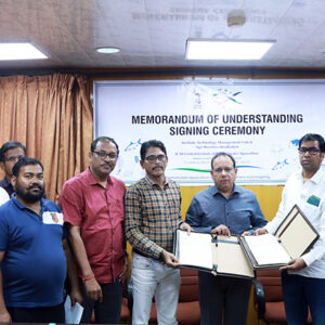 ICAR-CIBA inks MoU with ‘Sri Krushna Feeds, Odisha  ’ under the Make in India programme  for consultancy services on formulations, processing and production of  indigenous shrimp and fish feeds