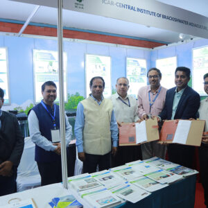 ICAR –CIBA Signed MoU with Novozymes South Asia Pvt. Ltd. Karnataka for the evaluation of Novozymes product for its effect on growth and survival in Penaeid shrimps