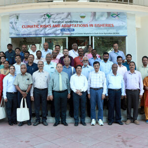ICAR-CIBA organized National Workshop on Climate Risks and Adaptations in Fisheries, at CIBA, Chennai during 3-4 May, 2024